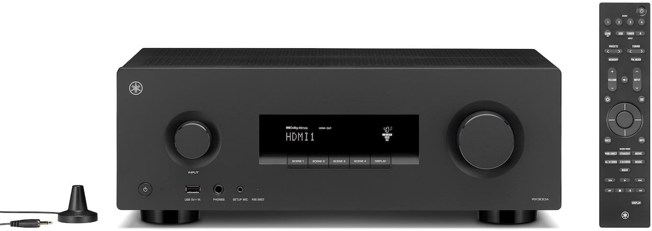 Yamaha’s RX300A and RX500A Bring Dolby Atmos and 4K/120Hz to Truly Budget AV Receivers