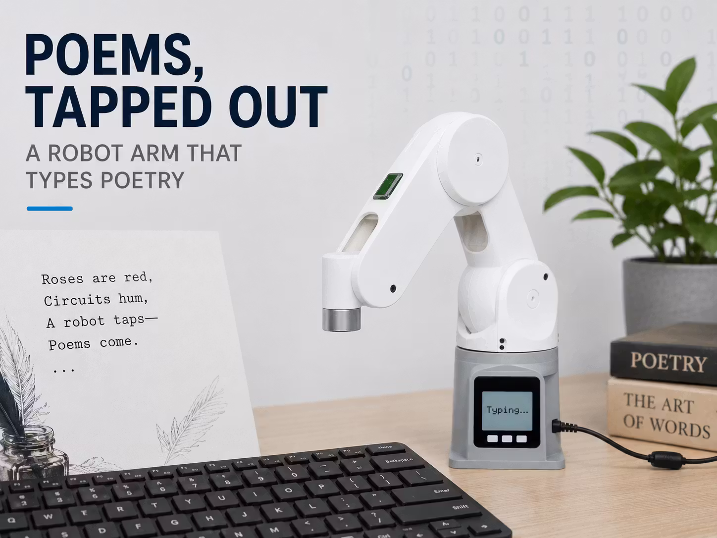 I Built a Robot Arm That Types for Me: A Hands-On Guide to Weird Desktop Automation