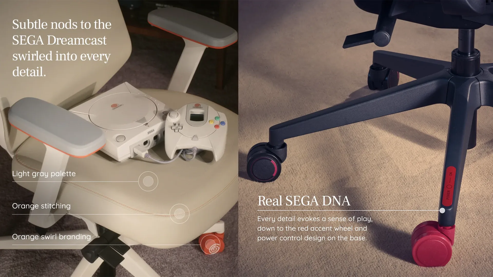SEGA’s New Dreamcast and Genesis Desk Chairs Bring Retro Gaming to Your Workspace