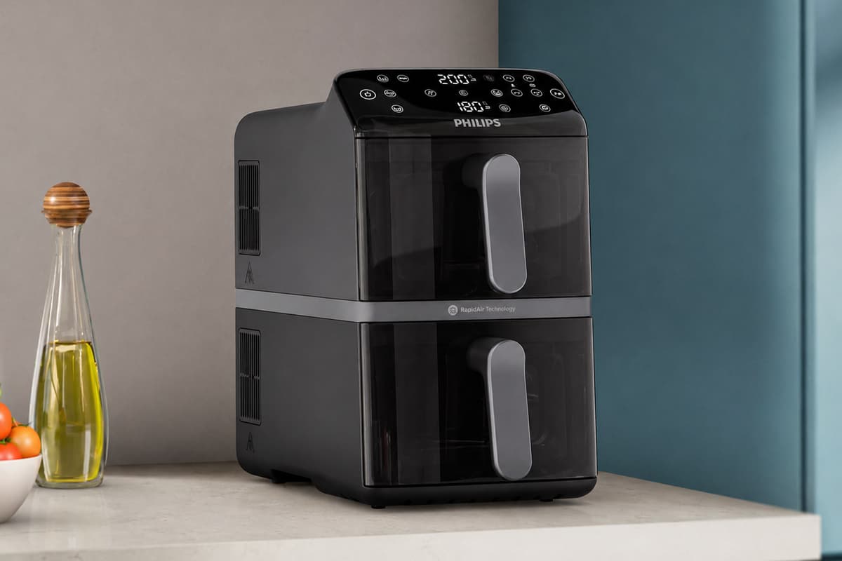 Save £120 on Philips' Stacked Air Fryer with 10-Litre Vertical Capacity