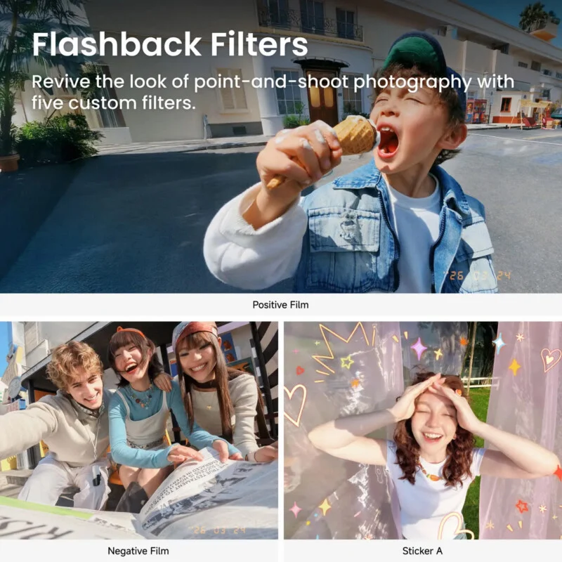 Insta360 Go 3S Retro Bundle Ditches the Screen for a Waist-Level View