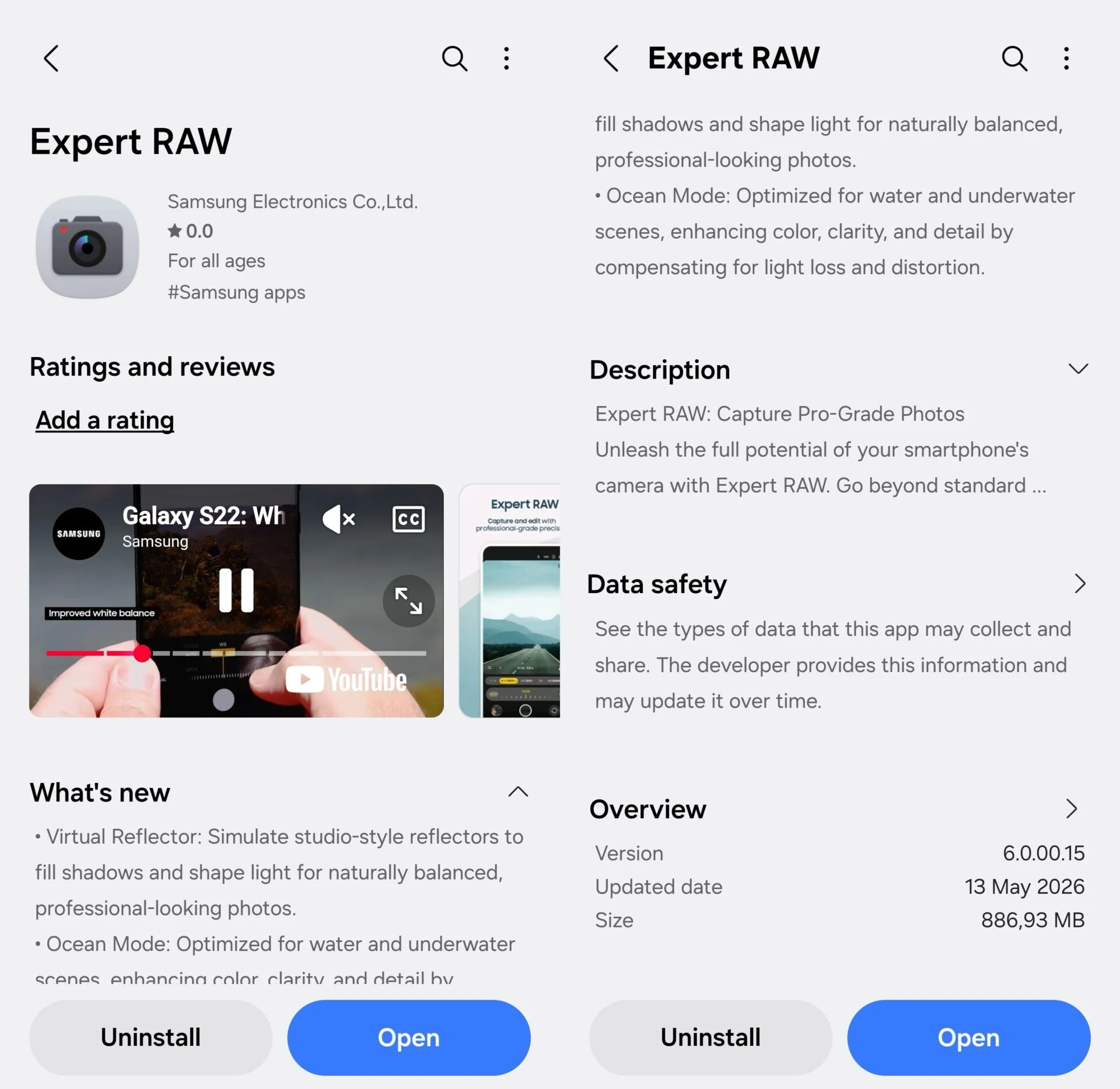 Samsung’s Expert RAW App Gets a Major Overhaul for One UI 9.0