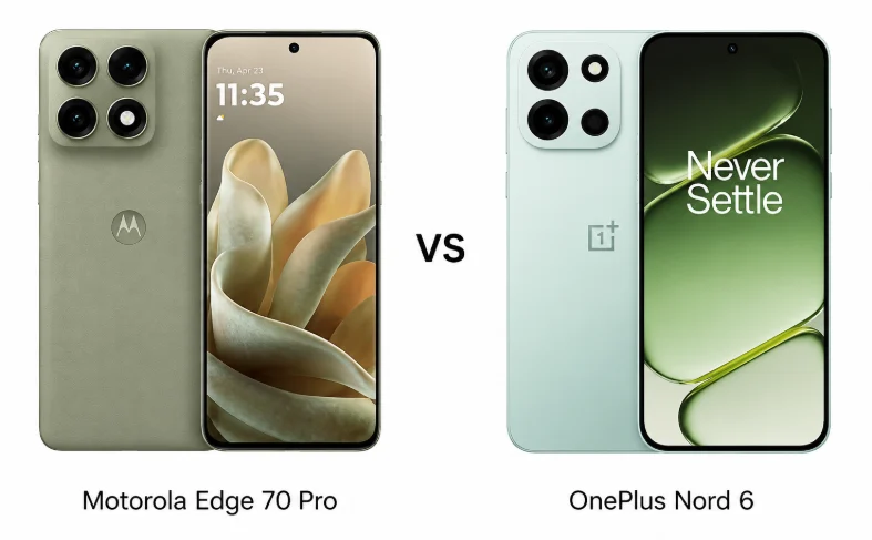 Motorola Edge 70 Pro vs OnePlus Nord 6 vs Nothing Phone 4a Pro: Which Flagship Challenger Wins?