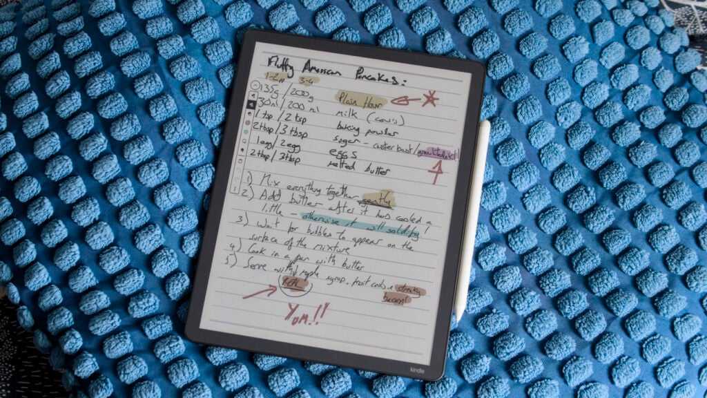 Kindle Scribe ColorSoft: Great Hardware Undone by Basic Note-Taking Software