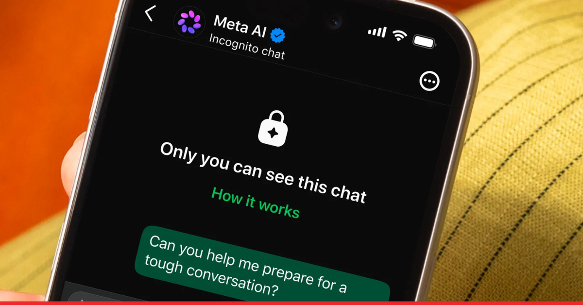 WhatsApp’s Incognito Chat Lets You Talk to Meta AI Without Leaving a Trace