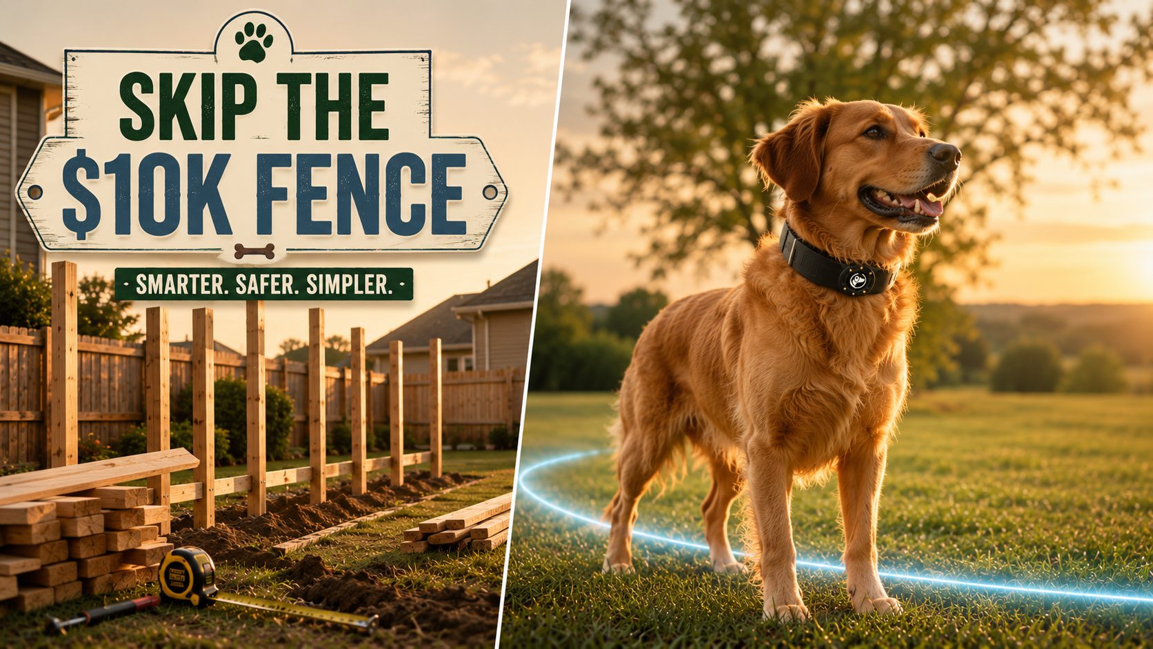 Smart Dog Collars vs. Traditional Fences: The Budget-Friendly Way to Secure Your Yard