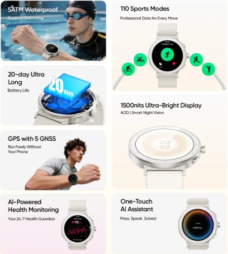 Realme Watch S5 and Buds Air8 Pro Launching Soon as a New Budget Wearable Duo