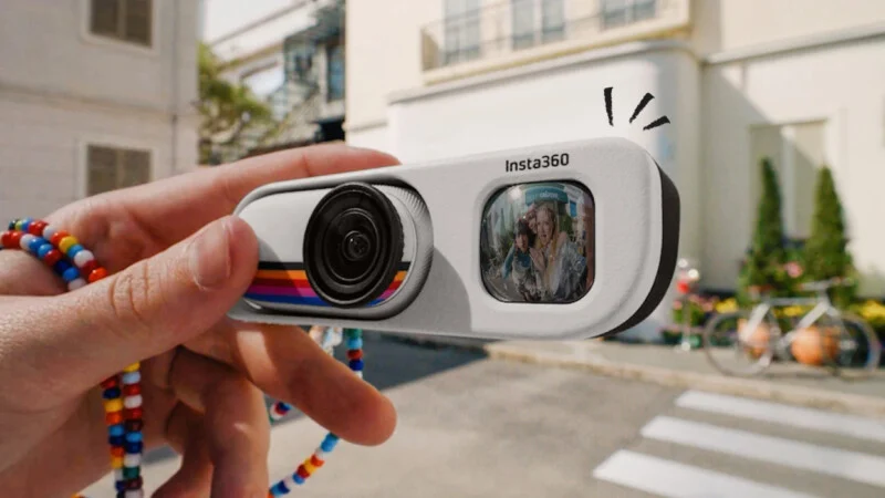 Insta360 Go 3S Retro Bundle Ditches the Screen for a Waist-Level View