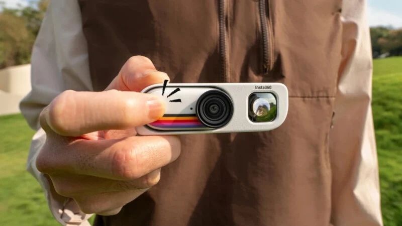 Insta360 Go 3S Retro Bundle Ditches the Screen for a Waist-Level View