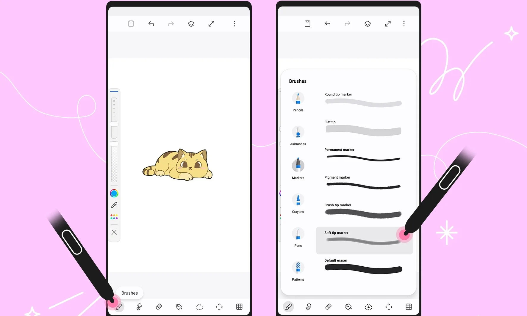 Samsung’s PenUp Update Supercharges S Pen Creativity with New Brushes and Dual Tools