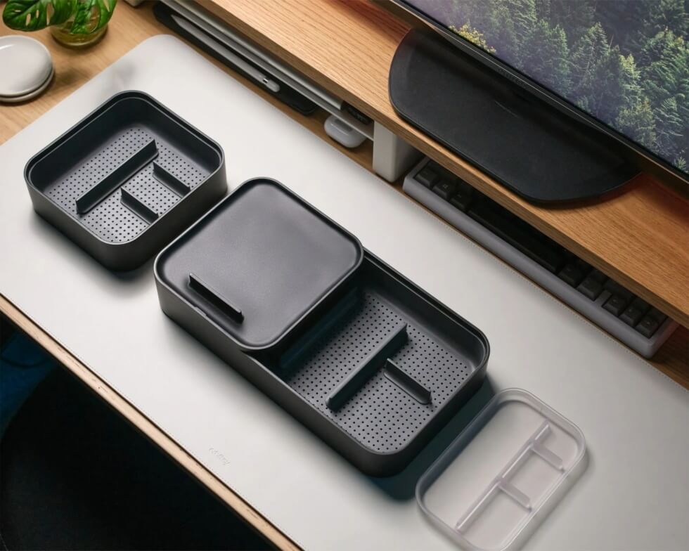 Modular Desk Organizers Let You Design Your Perfect Workspace Layout