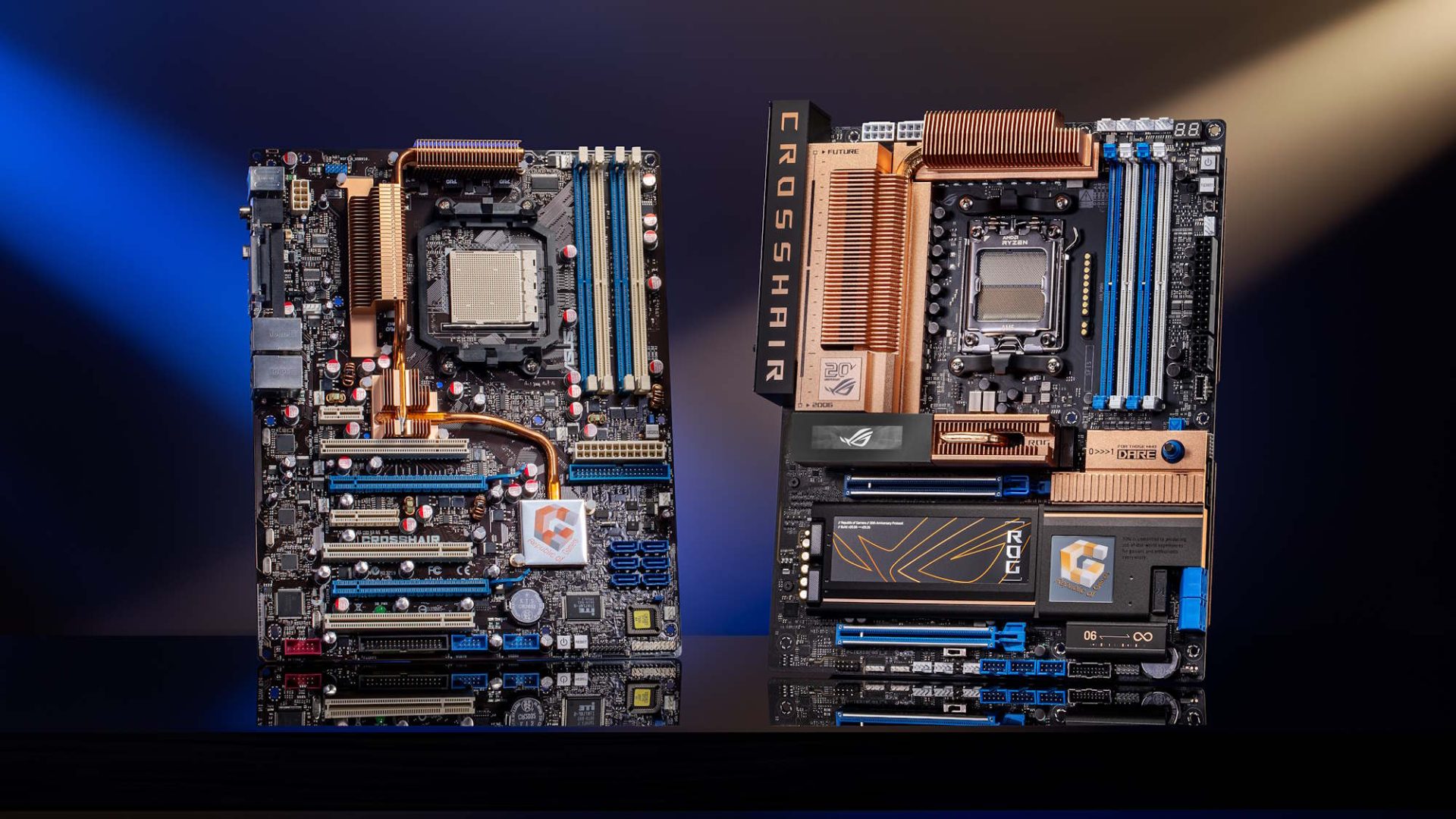 ASUS ROG Crosshair 2006 Motherboard Blends Retro Copper Style With Modern X870E Power