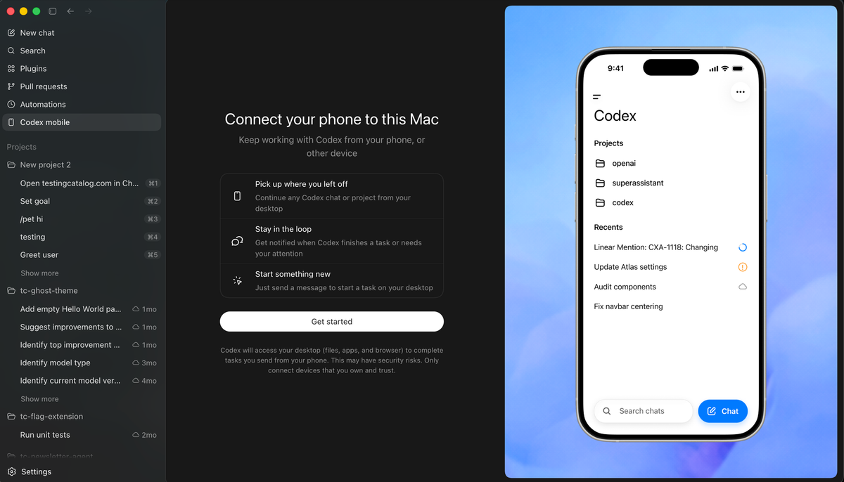 Control Your AI Coding Agent From Your Phone with the ChatGPT Mobile App