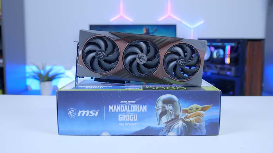 MSI’s Ultra-Limited Mandalorian RTX 5080 GPU Blends Flagship Power With Star Wars Collectability