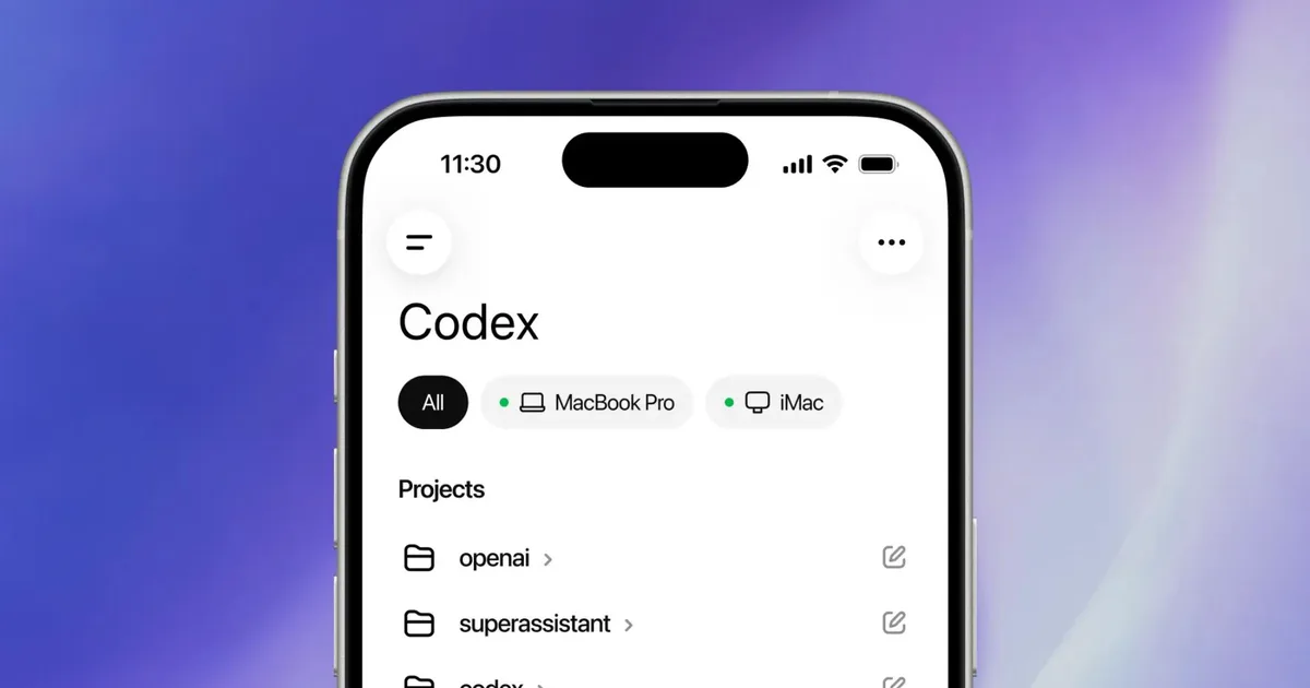 Code From Your Phone: ChatGPT’s Codex Tool Brings Remote Coding to Mobile