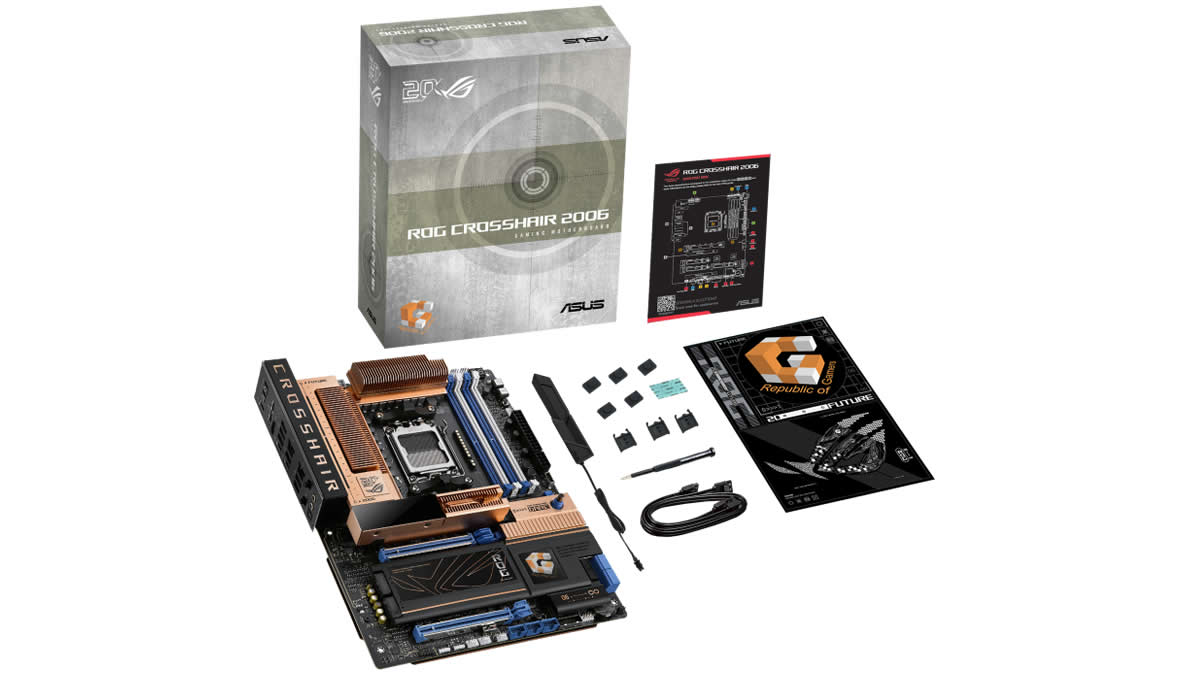 ASUS ROG Crosshair 2006 Motherboard Blends Retro Copper Style With Modern X870E Power
