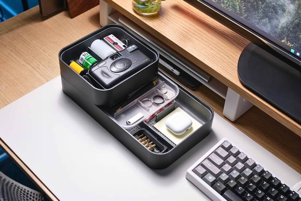 Modular Desk Organizers Let You Design Your Perfect Workspace Layout