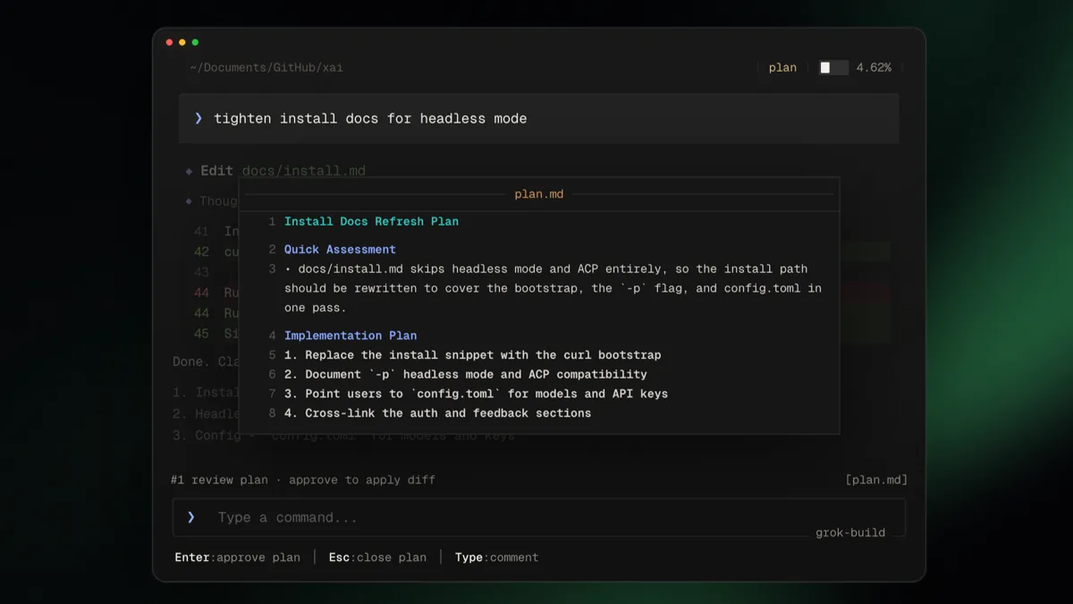 Grok Build Enters the AI Coding Agent Race With Parallel Subagents and MCP Support