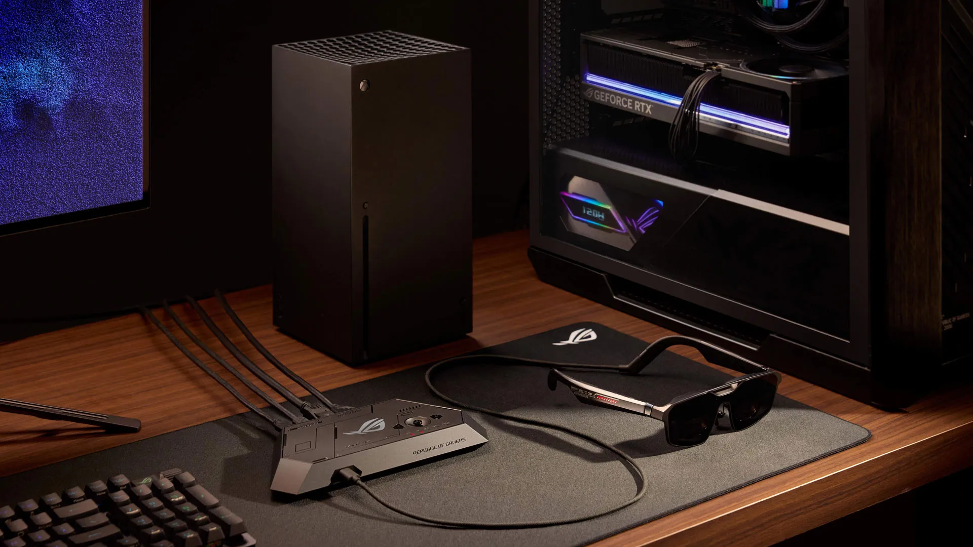ROG XREAL R1 Brings 240Hz MicroOLED Power to Gaming AR Glasses