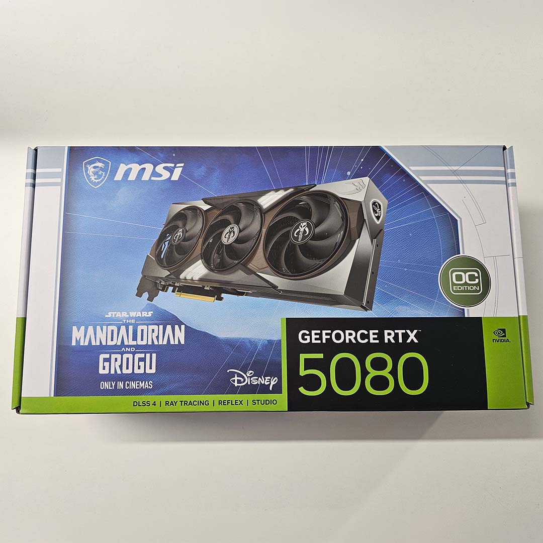 MSI’s Star Wars RTX 5080 Mandalorian and Grogu GPU Is the Ultimate Ultra-Limited Collectible