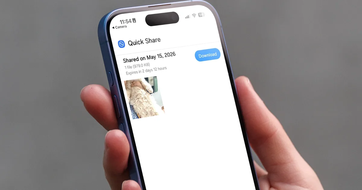 Android and iPhone Can Finally Share Files Directly with Quick Share QR Codes