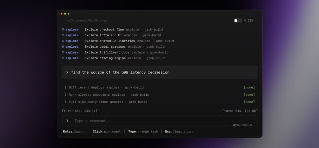 xAI’s Grok Build Bets on Parallel Subagents to Shake Up AI Coding Competition