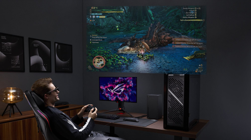 ROG XREAL R1: 240Hz AR Gaming Glasses That Turn Any Setup into a Giant Second Screen