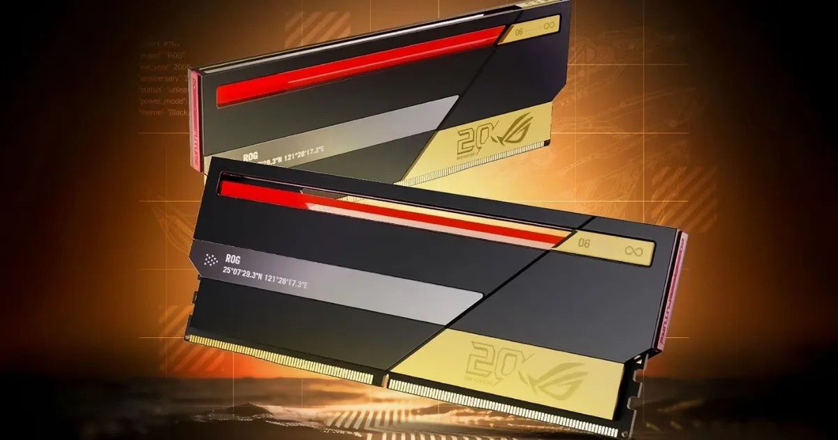 ASUS ROG’s First DDR5 Memory Kit at USD 900: Performance Beast or Overpriced Luxury?