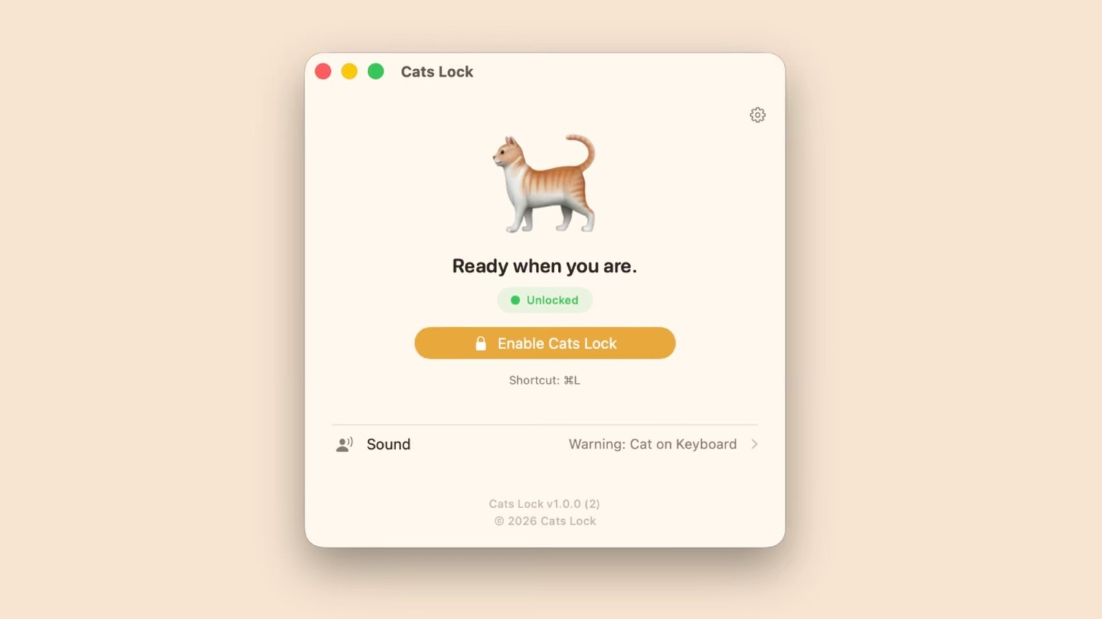 Cats Lock App Prevents Keyboard Chaos From Curious Paws