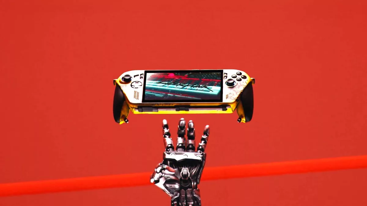 ASUS and AK Studio Turn the ROG Ally X Into a Cyberpunk 2077 Art Piece