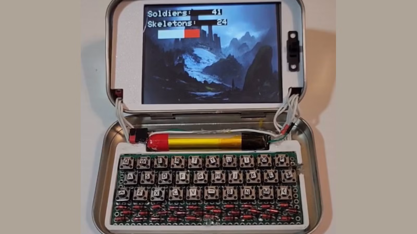 This Tiny Altoids Tin Computer Runs DOOM and Hints at the Future of Ultra Compact Computing