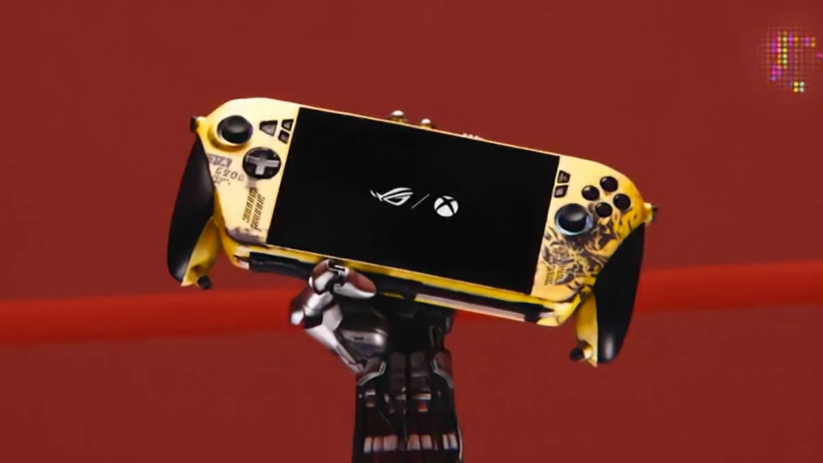 ASUS and AK Studio Turn the ROG Ally X Into a Cyberpunk 2077 Art Piece