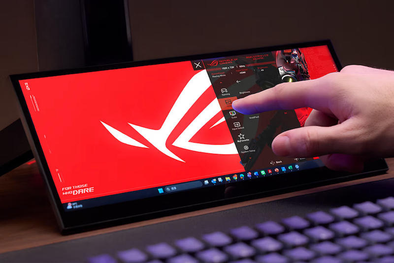 ASUS ROG Strix XG129C Turns Your Secondary Screen Into a Smart, Touch-Ready Command Center