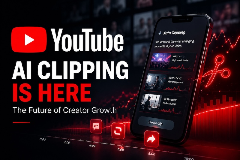 YouTube’s AI Clipping Tools Could Redefine How Creators Build Audiences