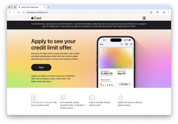 Apple Card's Free AirPods Pro 3 Deal Comes With Hidden Strings Attached