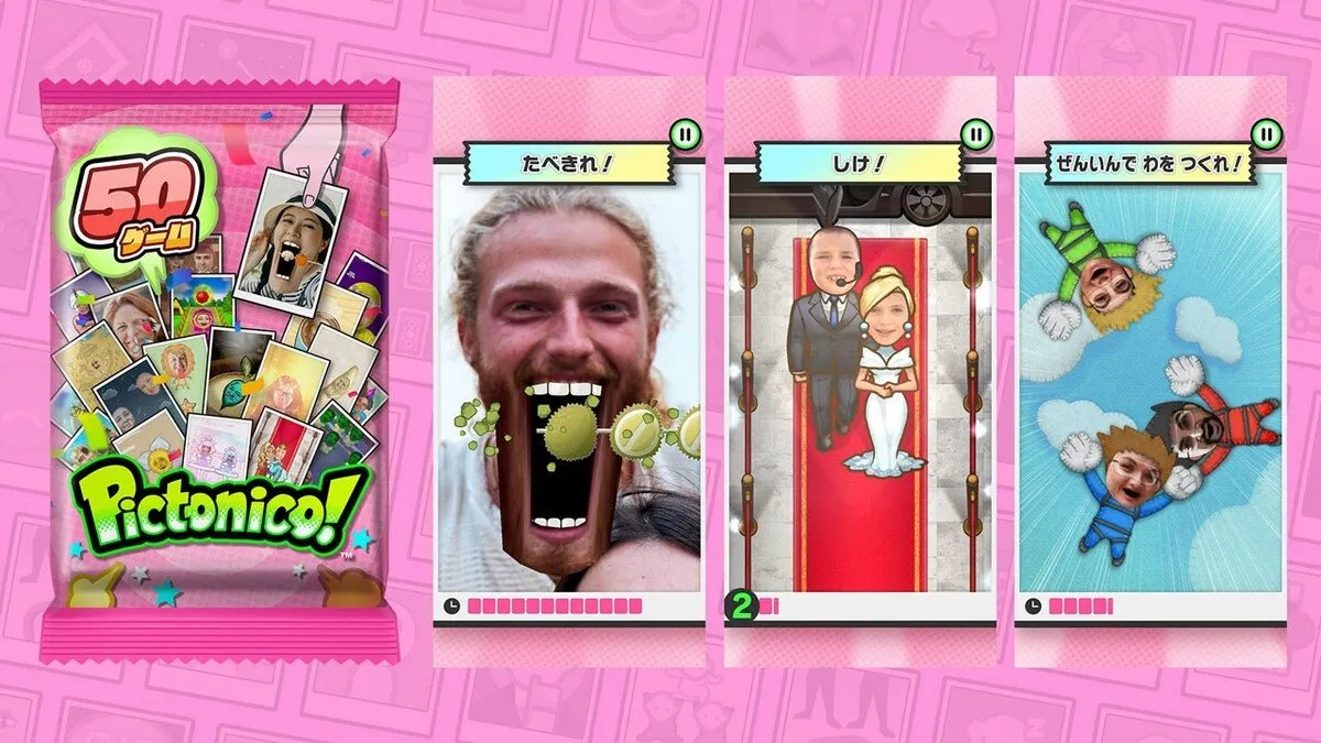 Nintendo’s Pictonico Turns Your Photo Library Into 80 Playable Minigames