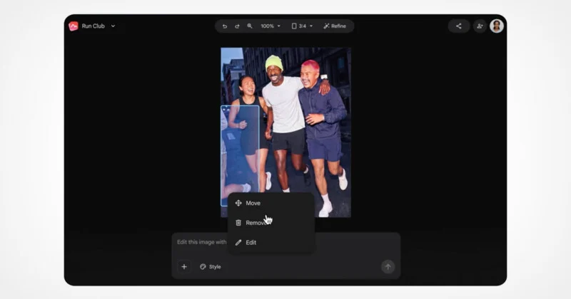 Google Pics Brings AI Design Power Directly Into Workspace