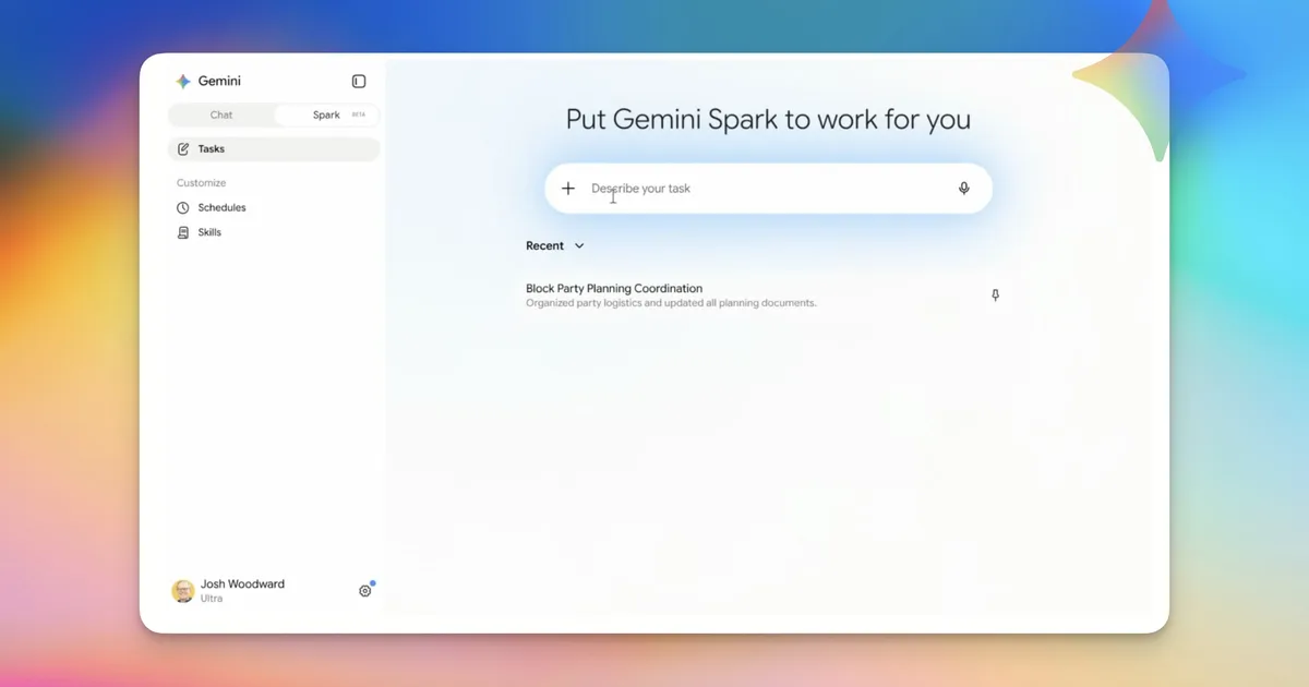 Google’s Gemini Spark Is Turning AI Into a Truly Hands‑Free Productivity Agent