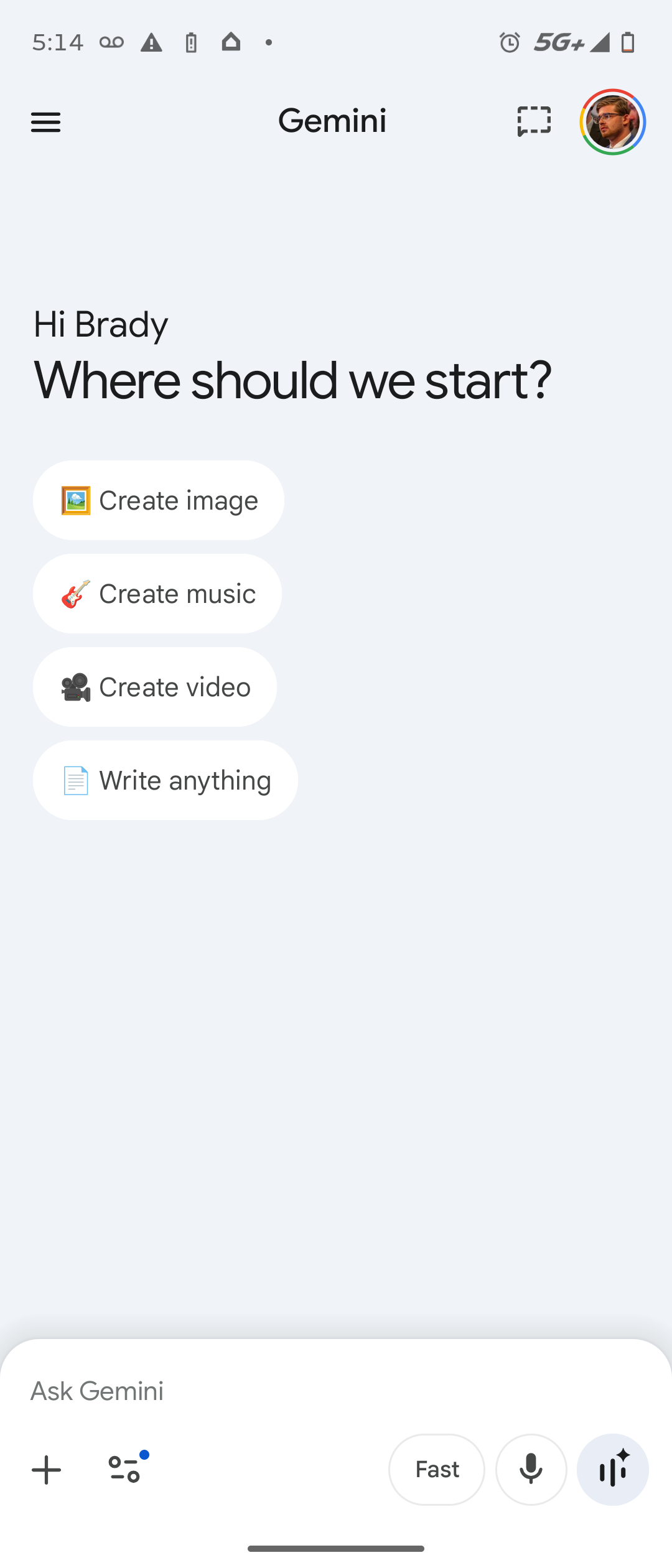 Gemini’s Major Android Redesign: New Interface, Luminous Design Icons, and Smarter Audio Sharing