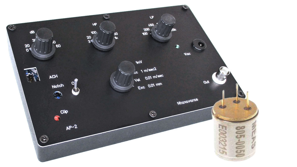 Build Your Own Speaker Testing Lab with the AP-805 Accelerometer Amplifier