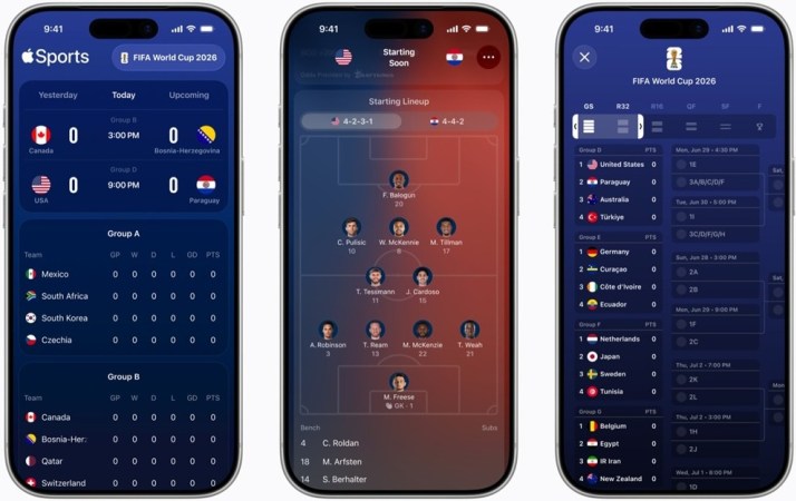 Apple Sports App Goes Global With FIFA World Cup Focus and a Bigger Play for Live Sports