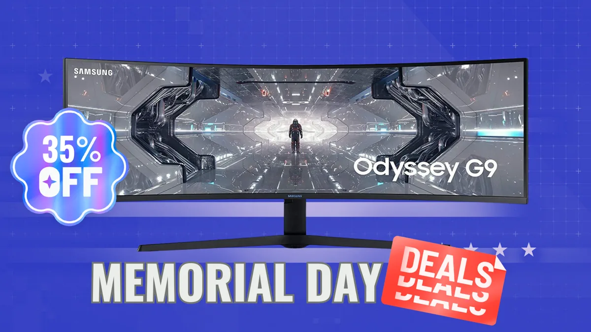 Samsung Odyssey G9 49-Inch Ultrawide Gaming Monitor Scores Major Memorial Day Discount