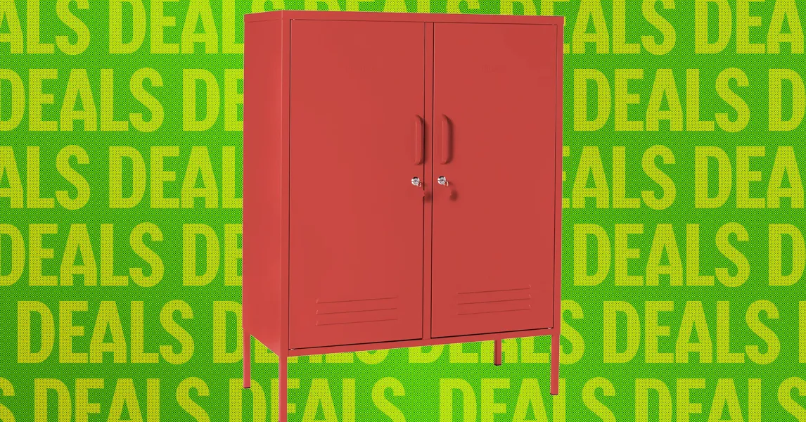 Stylish Storage Lockers That Actually Organize Your Space—And They’re on Sale