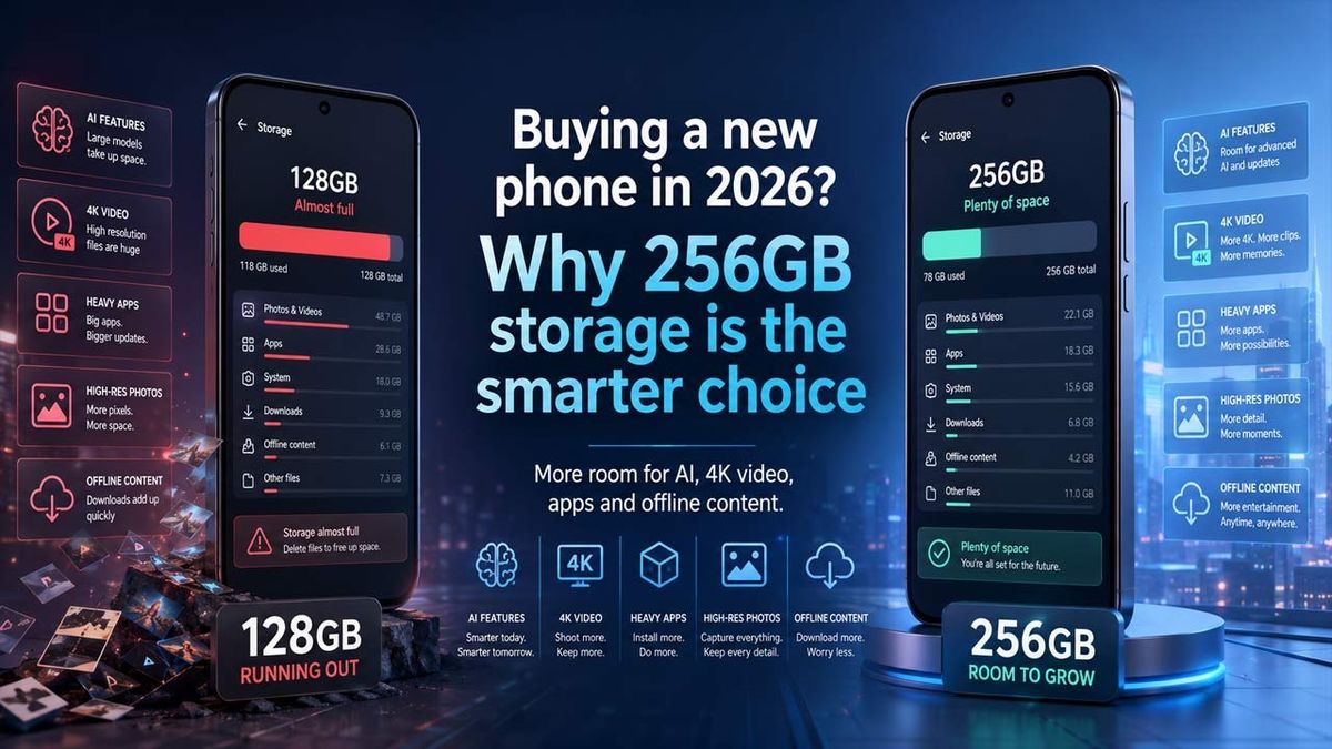 Why AI Features Are Quietly Pushing You Into Buying More Phone Storage