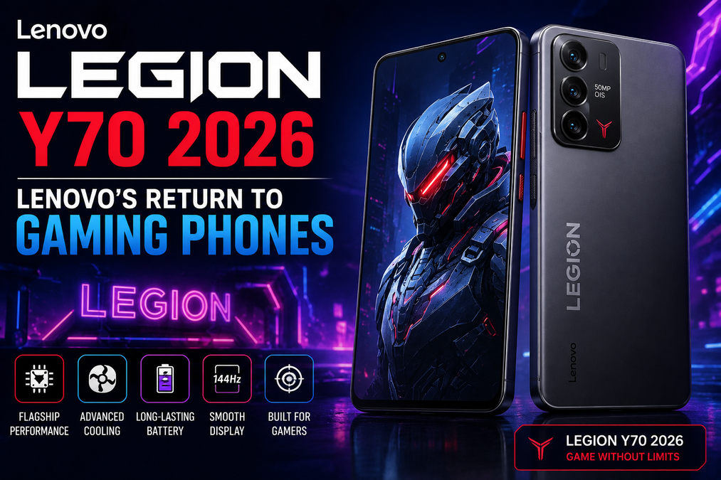 Lenovo’s Legion Y70 Signals a Bold Return to Gaming Phones