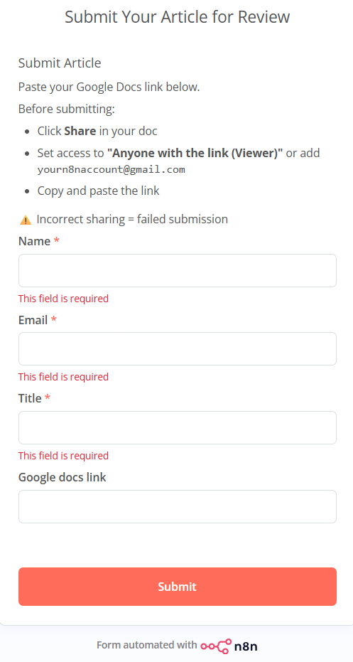 Building Your First AI Workflow in n8n: A Step-by-Step Automation Guide