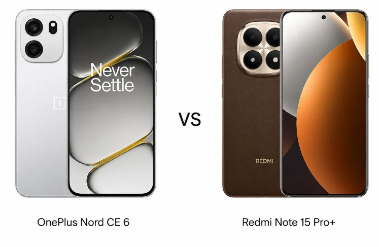 OnePlus Nord CE 6 vs Redmi Note 15 Pro+ vs iQOO Z11 5G: The Ultimate Mid-Range Showdown