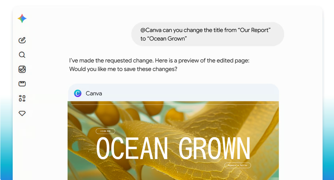 Canva Brings AI Design Creation Into Google Gemini’s Conversational Workflows
