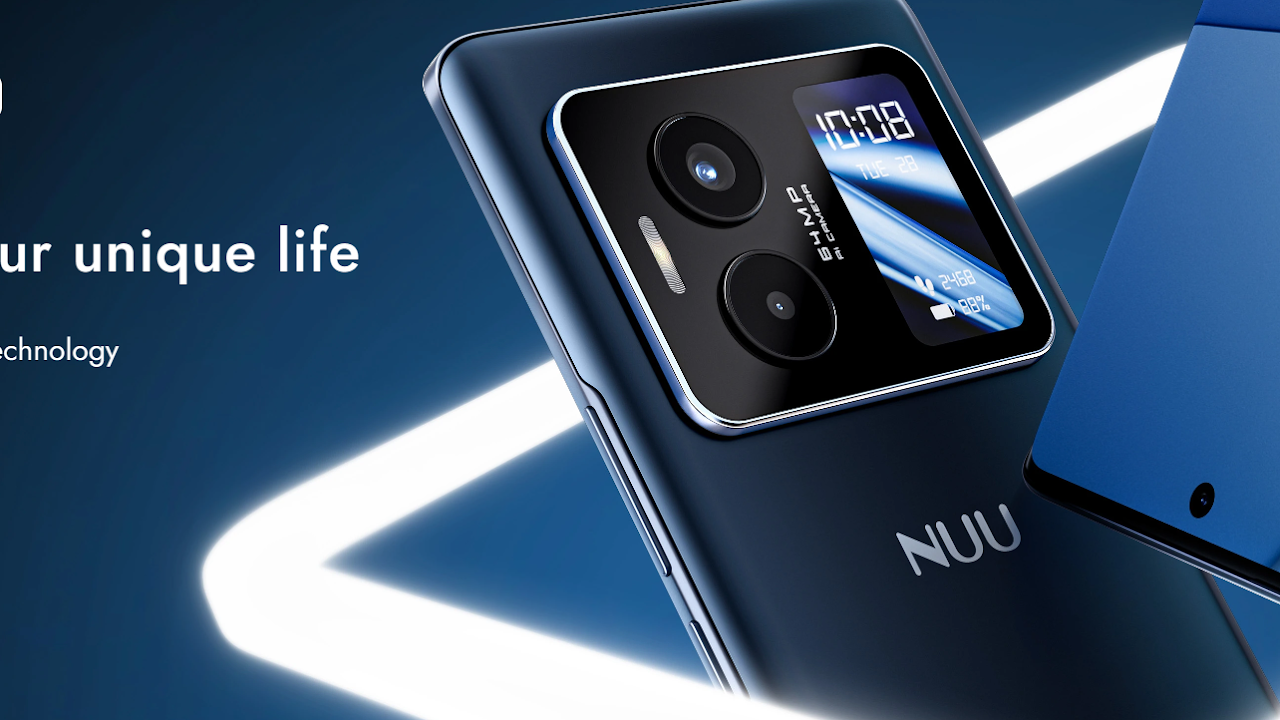 Nuu B40 5G Brings Dual AMOLED Screens to the Budget 5G Fight
