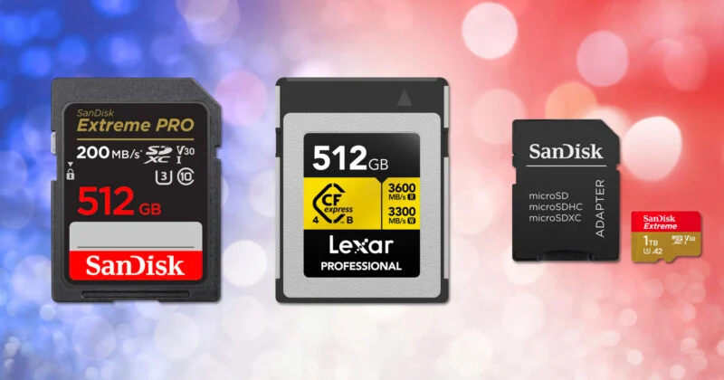 25 Photography Gear Deals for Memorial Day: Cameras, Lenses, and Lighting at Massive Discounts